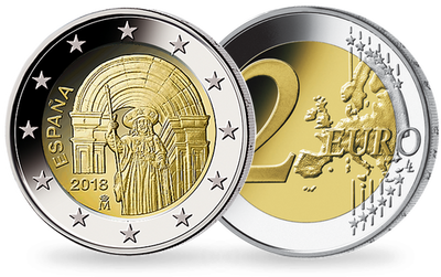 Monnaie 2 Euro Espagne 2018 